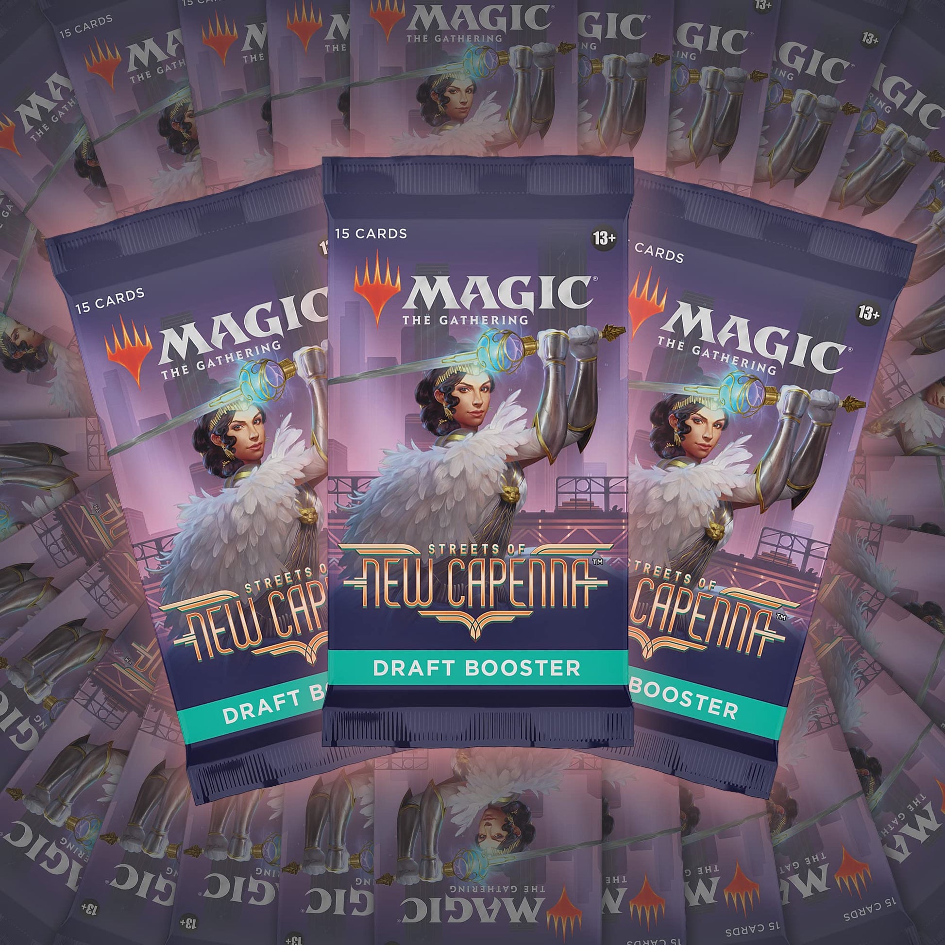 Magic: The Gathering Streets of New Capenna Draft Booster Box | 36 Packs + 1 Box Topper (541 Magic Cards) - 6
