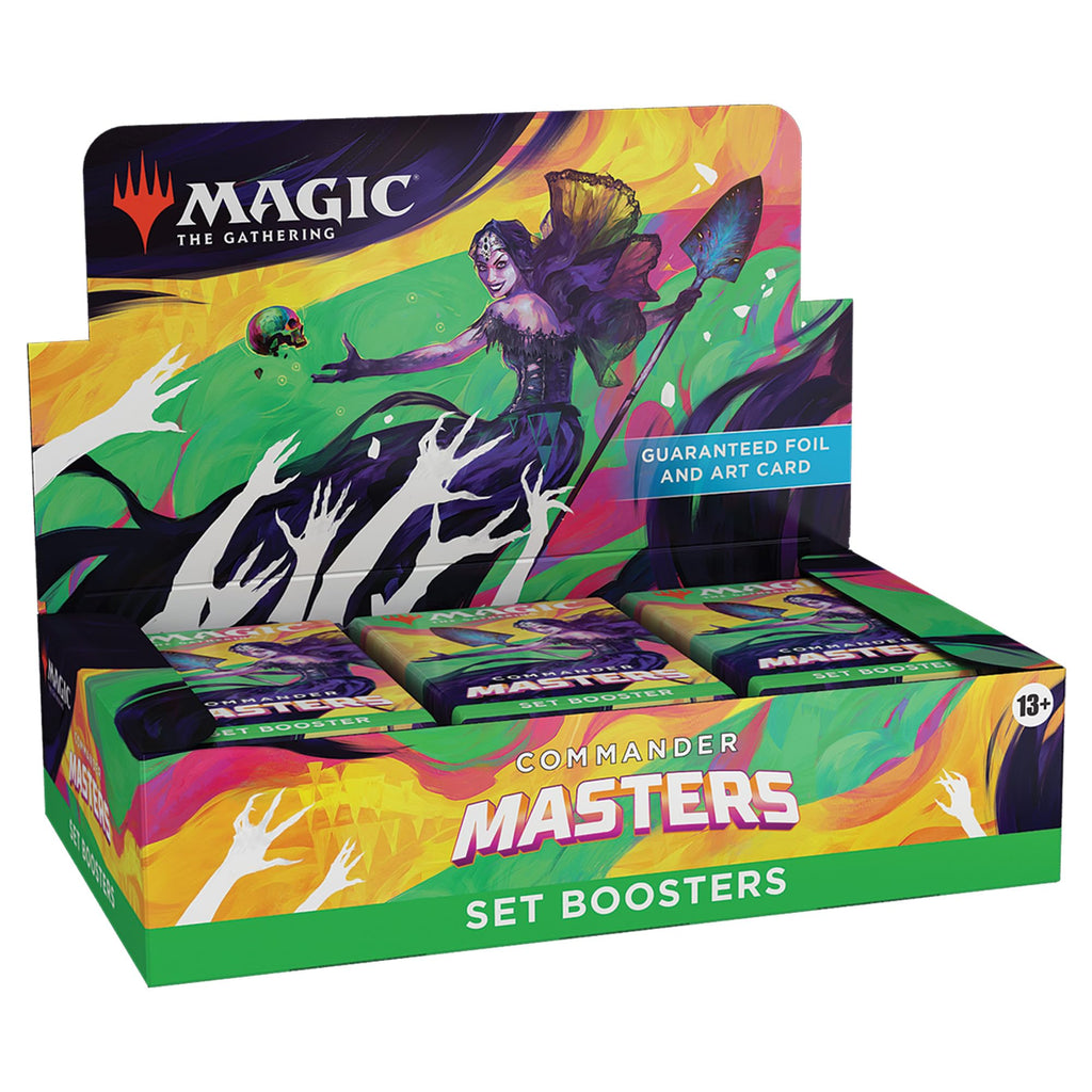 Magic The Gathering Commander Masters Set Booster Box - 24 Packs (360 Magic Cards) - 4