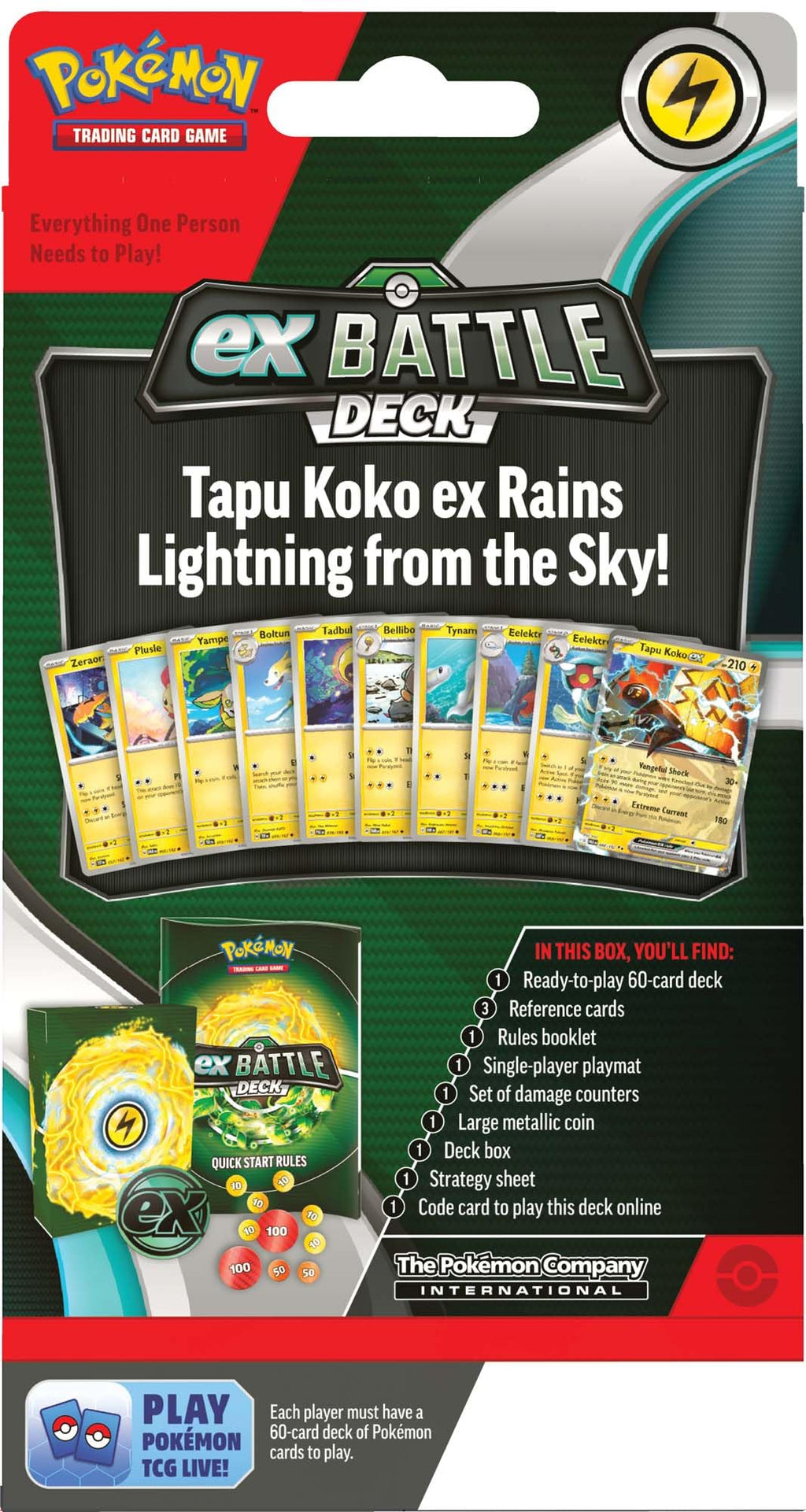 Pokémon TCG: ex Battle Deck (Tapu Koko ex OR Iron Leaves ex) - 5