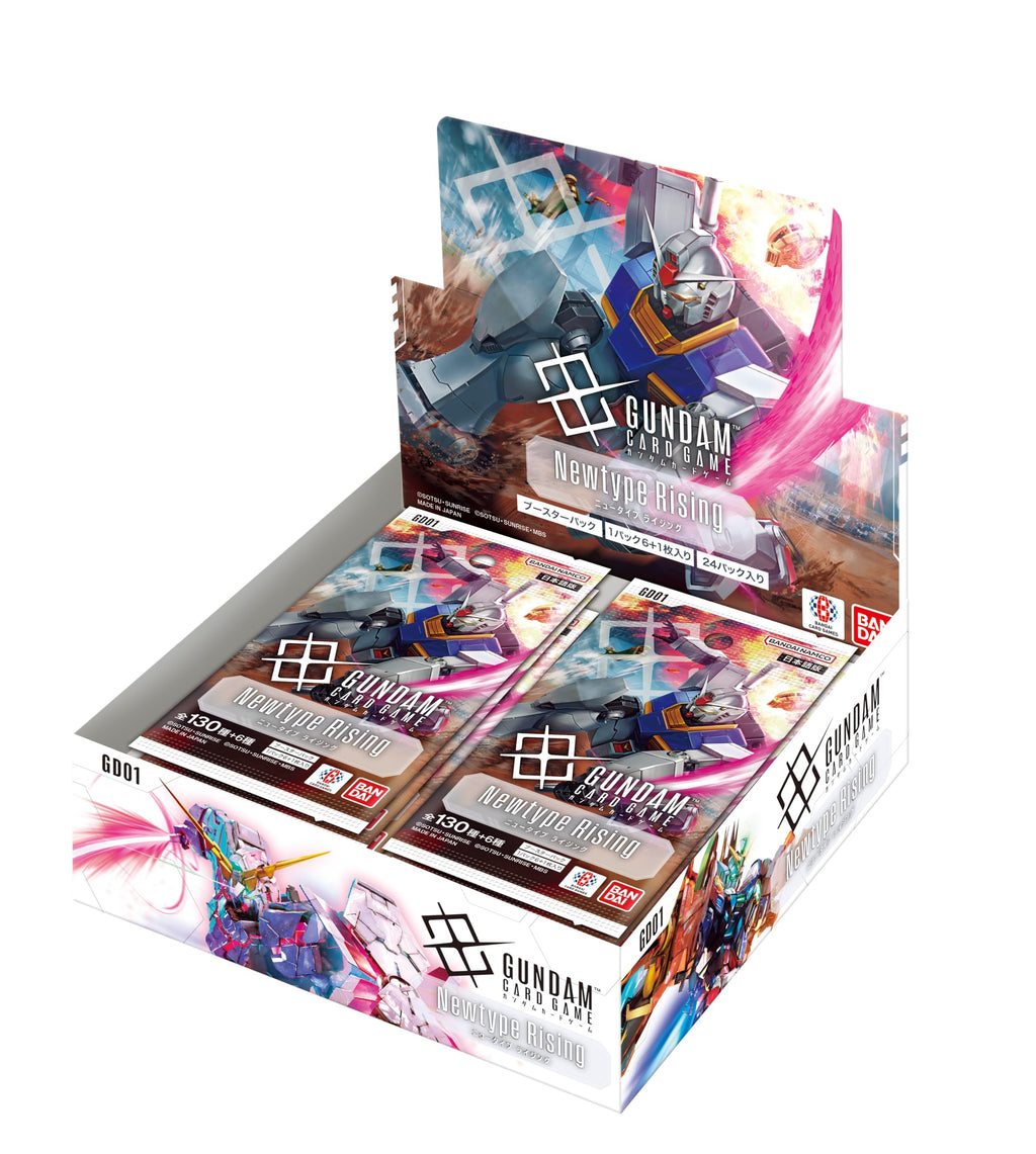 Gundam Card Game Booster Box - Newtype Rising (GD01) (Japanese) - 24 Packs