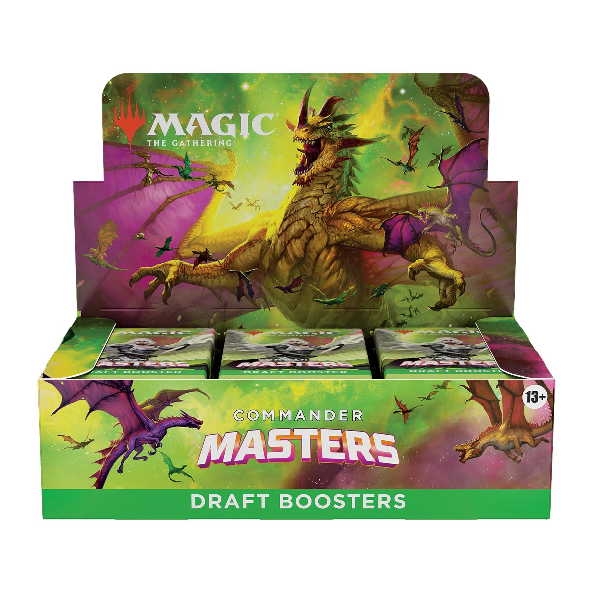 Magic: The Gathering Commander Masters Draft Booster Box - 24 Packs (480 Cards) - 3