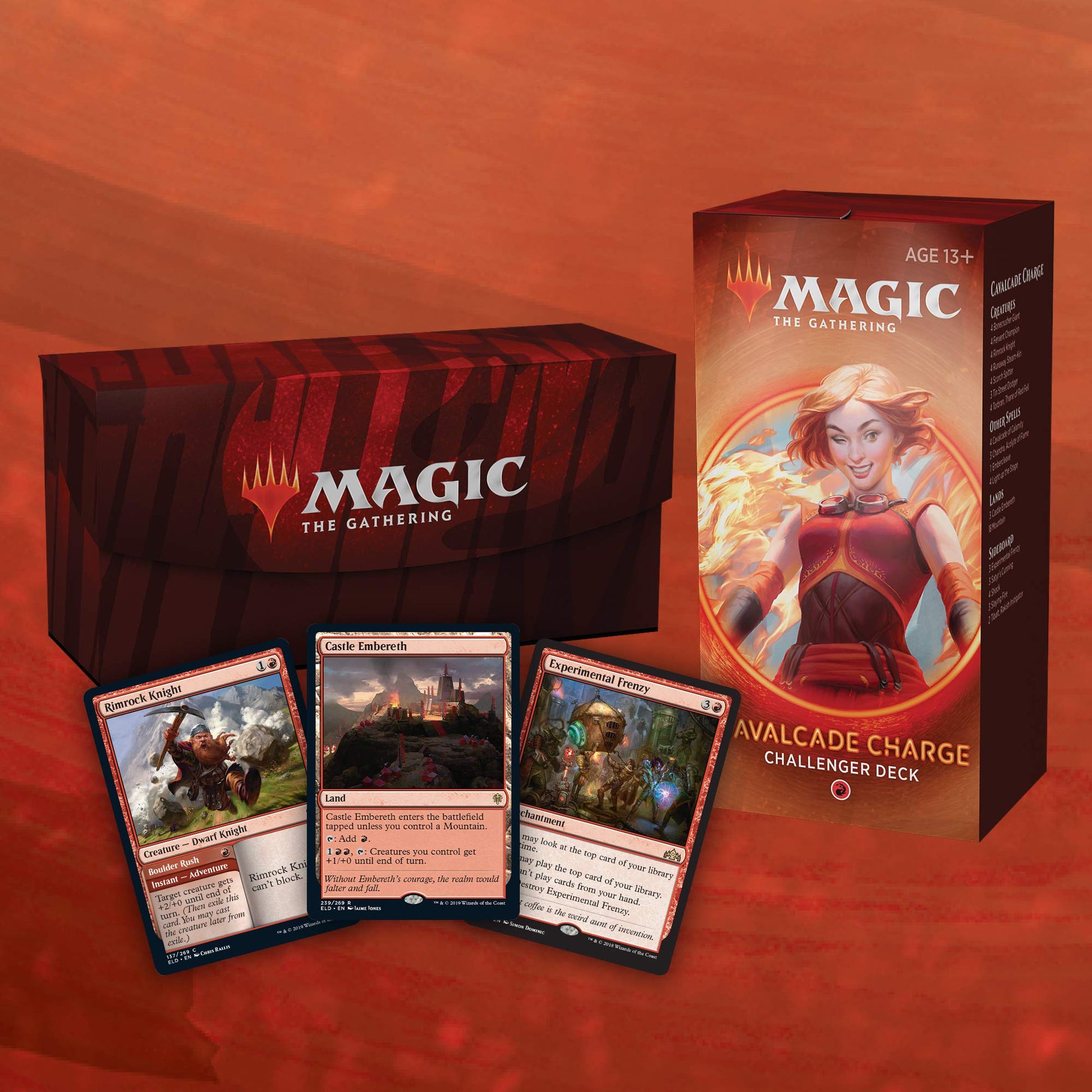 Cavalcade Charge Deck | Magic: The Gathering Challenger Deck 2020 | Tournament-Ready | 75 Cards + Tokens - 6