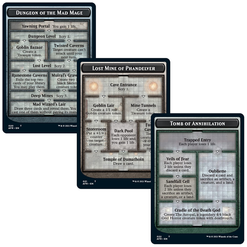 Magic: The Gathering Adventures in The Forgotten Realms Bundle | 10 Draft Boosters (150 Magic Cards) + Accessories - 4