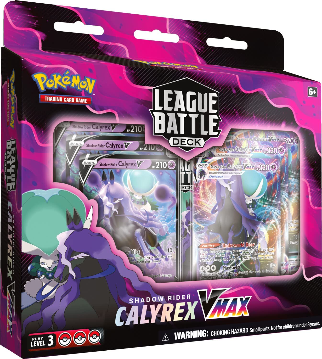 Pokemon Cards: Shadow Rider Calyrex VMAX League Battle Deck - 4