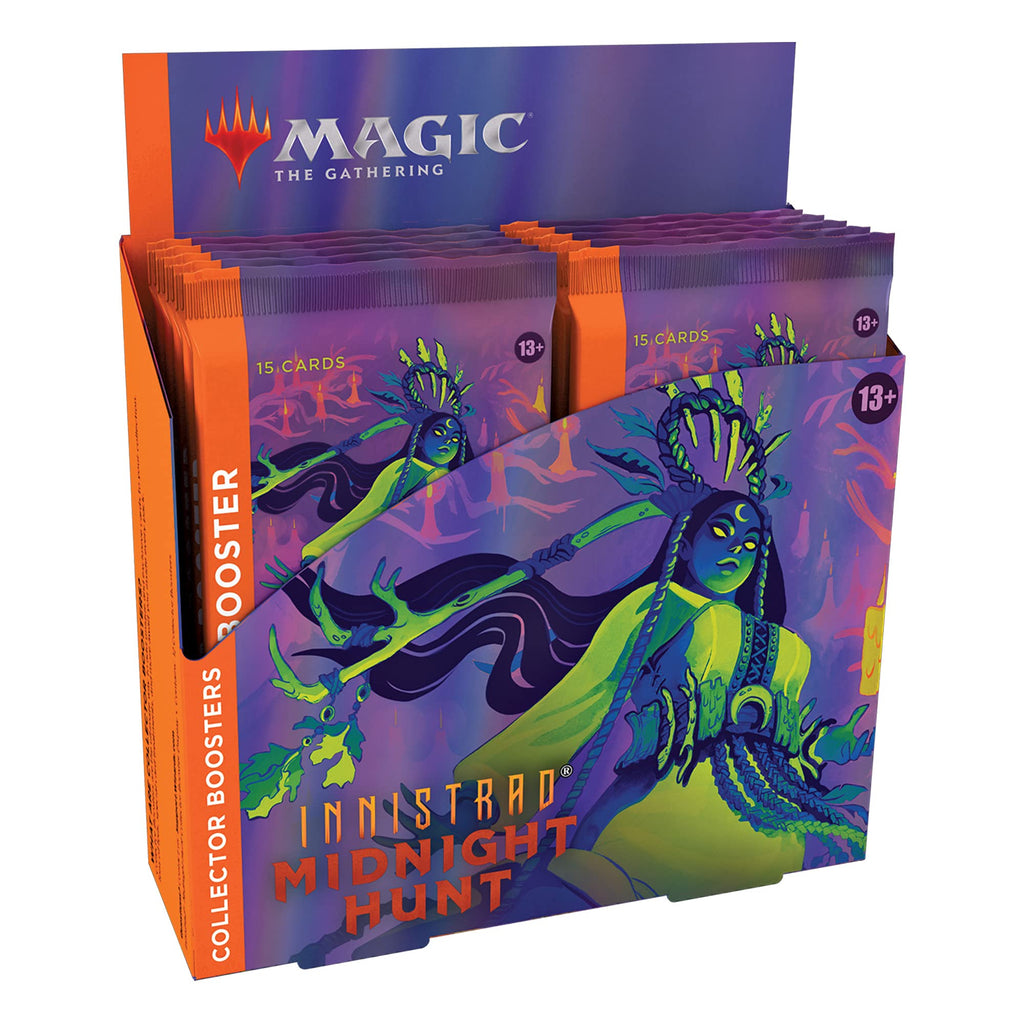 Magic: The Gathering Innistrad: Midnight Hunt Collector Booster Box, 12 Packs - 2