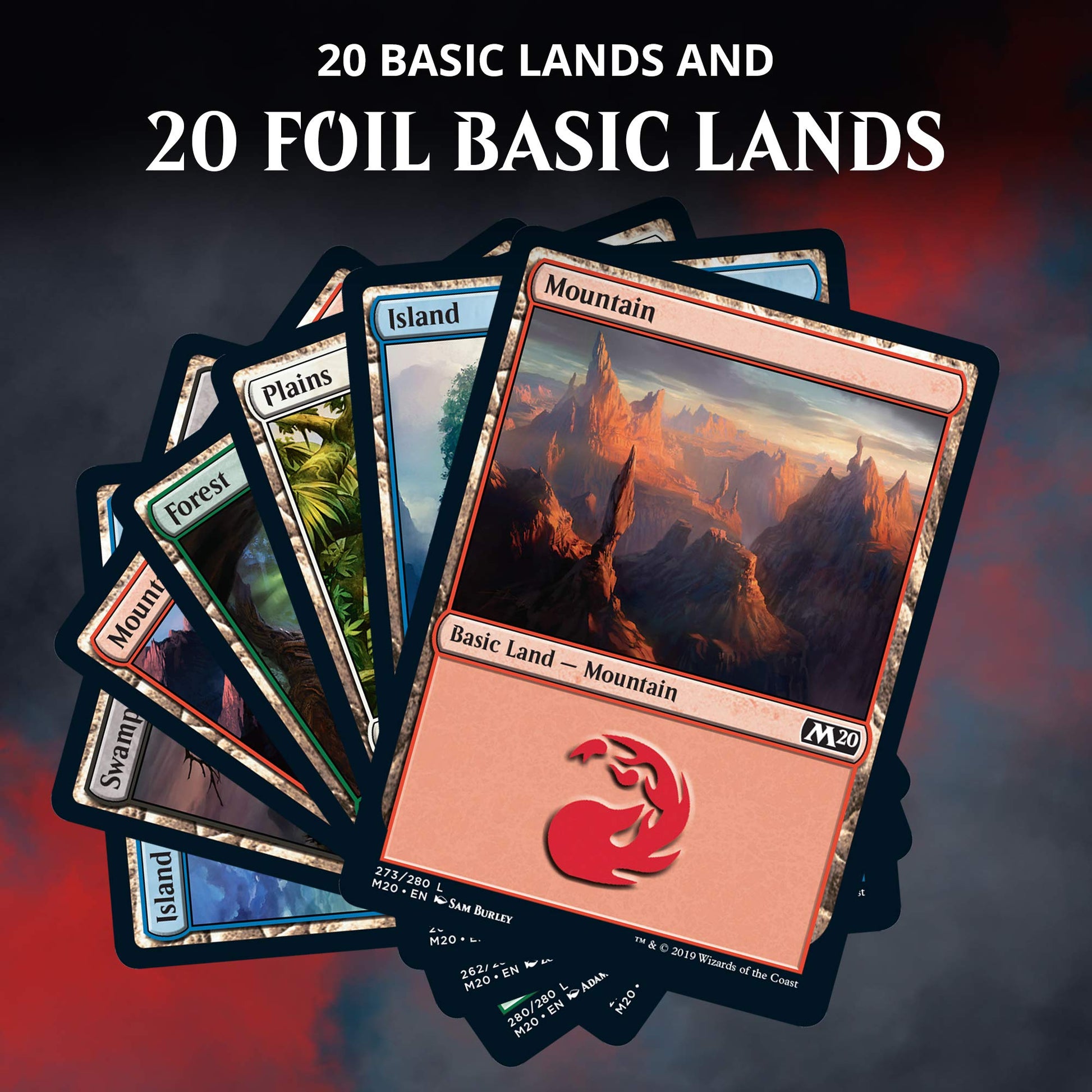Magic: The Gathering Core Set 2020 (M20) Bundle | 10 Booster Packs | Accessories | Factory Sealed - 3