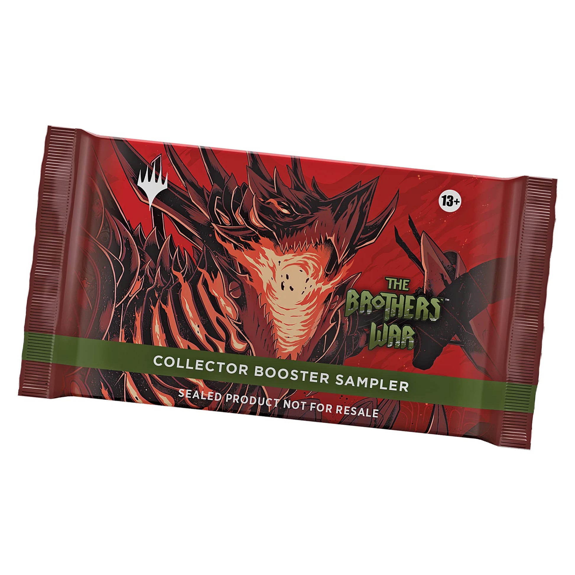 Magic: The Gathering The Brothers’ War Retro-Frame Commander Deck - Mishra’s Burnished Banner (Blue-Black-Red) + Collector Booster Sample Pack - 5