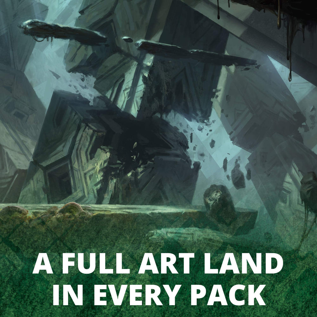 Magic The Gathering Zendikar Rising Draft Booster Box | 36 Booster Packs (540 Cards) + 1 Box Topper | 36 Full Art Lands | Factory Sealed - 5