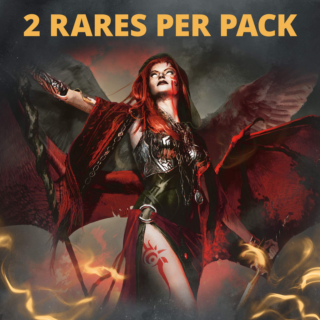 Magic: The Gathering Double Masters 2020 Draft Booster Pack | 15 Magic Cards | 2 Rares | 2 Foils - 6