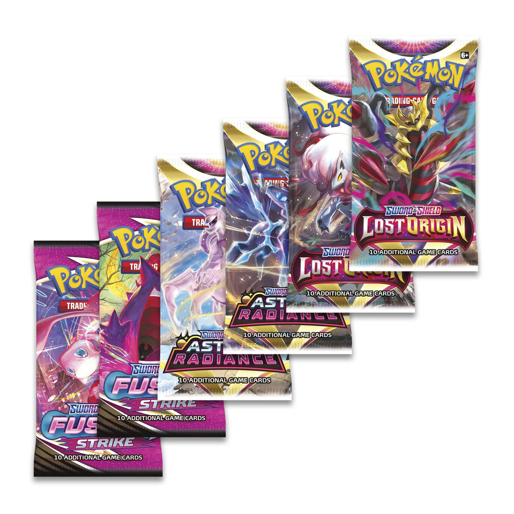 Pokémon TCG: Origin Forme Dialga VSTAR Premium Collection (2 Etched Foil Promo Cards, 1 Foil Oversize Card & 5 Booster Packs) - 2