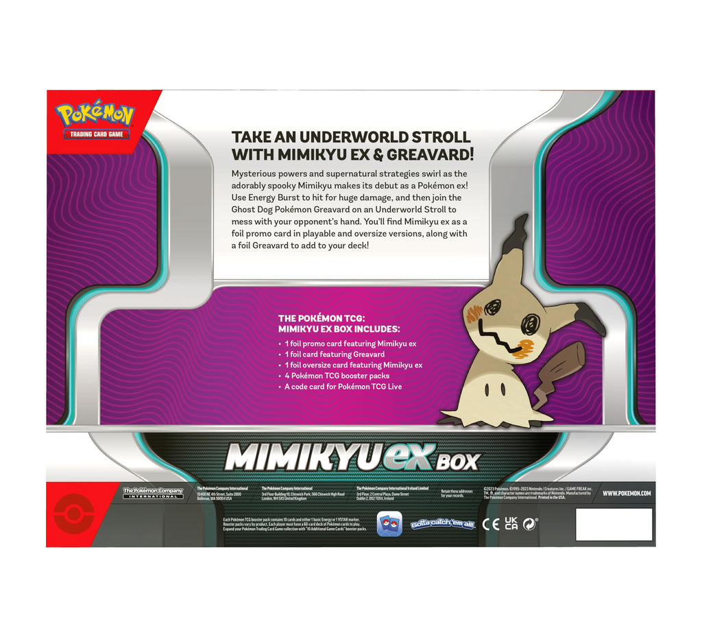 Pokemon TCG: Mimikyu ex Box - 2