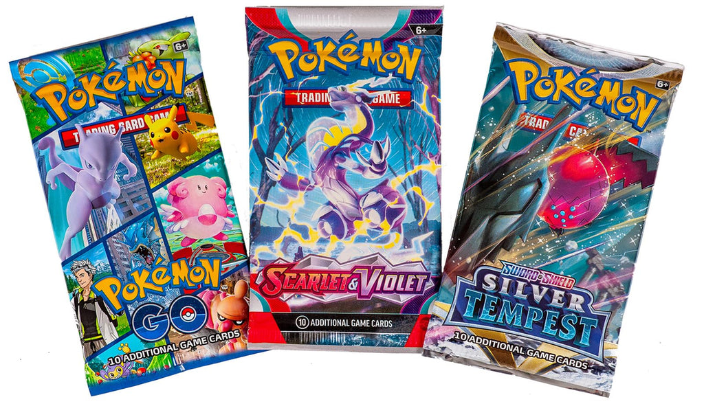 Pokemon TCG: 3 Booster Packs & 1 Random Foil | Includes 3 Blister Packs of Random Cards & 1 Individually Packed Holofoil Promo Card, 097712556710 - 3