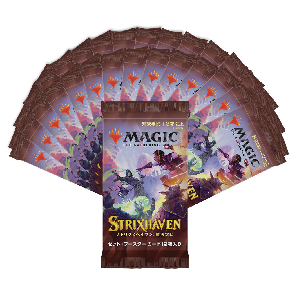 Magic: The Gathering Strixhaven Japanese Set Booster Box | 30 Packs (360 Magic Cards) - 6