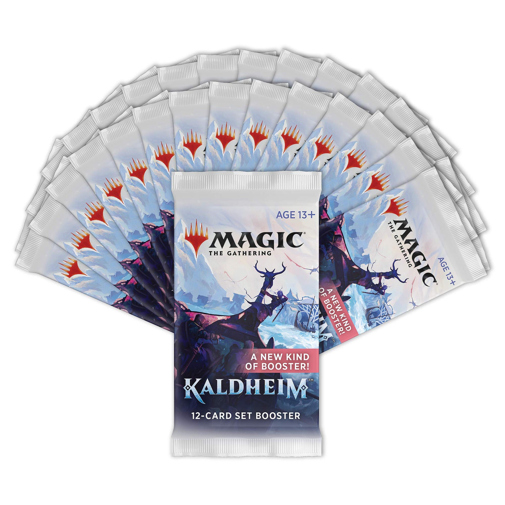 Magic The Gathering MTG-KHM-SBD-EN Kaldheim Set Booster Pack, Multi - 3