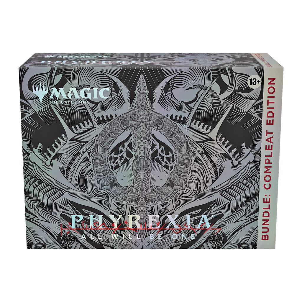 Magic Phyrexia: All Will Be One Bundle: Compleat Edition 1 Compleat Edition Booster, 12 Set Boosters, and Exclusive Accessories, Multicolor, D20100000 - 2