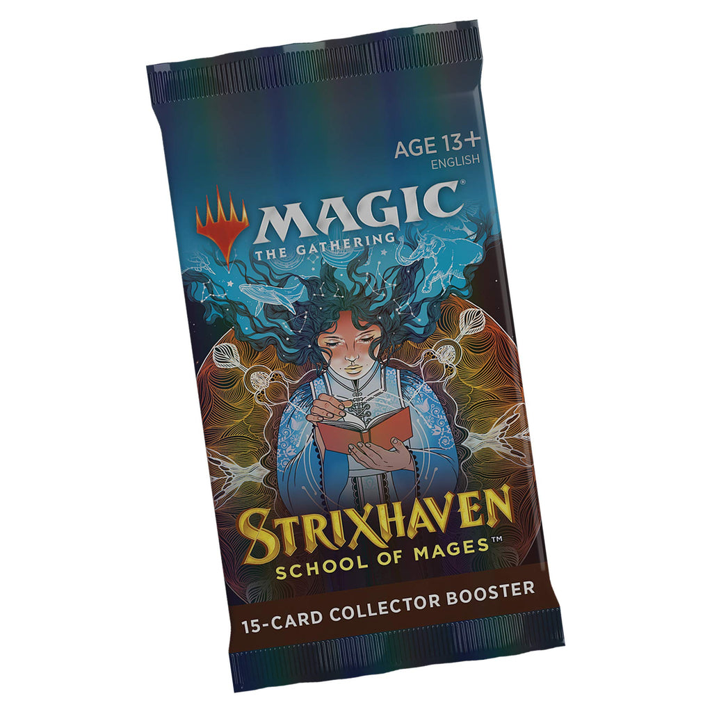 Magic The Gathering Strixhaven Collector Booster Pack | 15 Magic Cards, Blue - 3