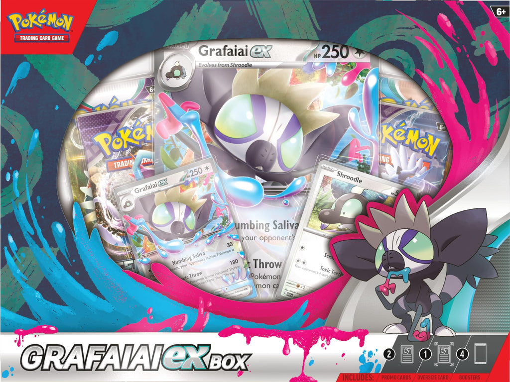 Pokémon TCG: Grafaiai ex Box - 4