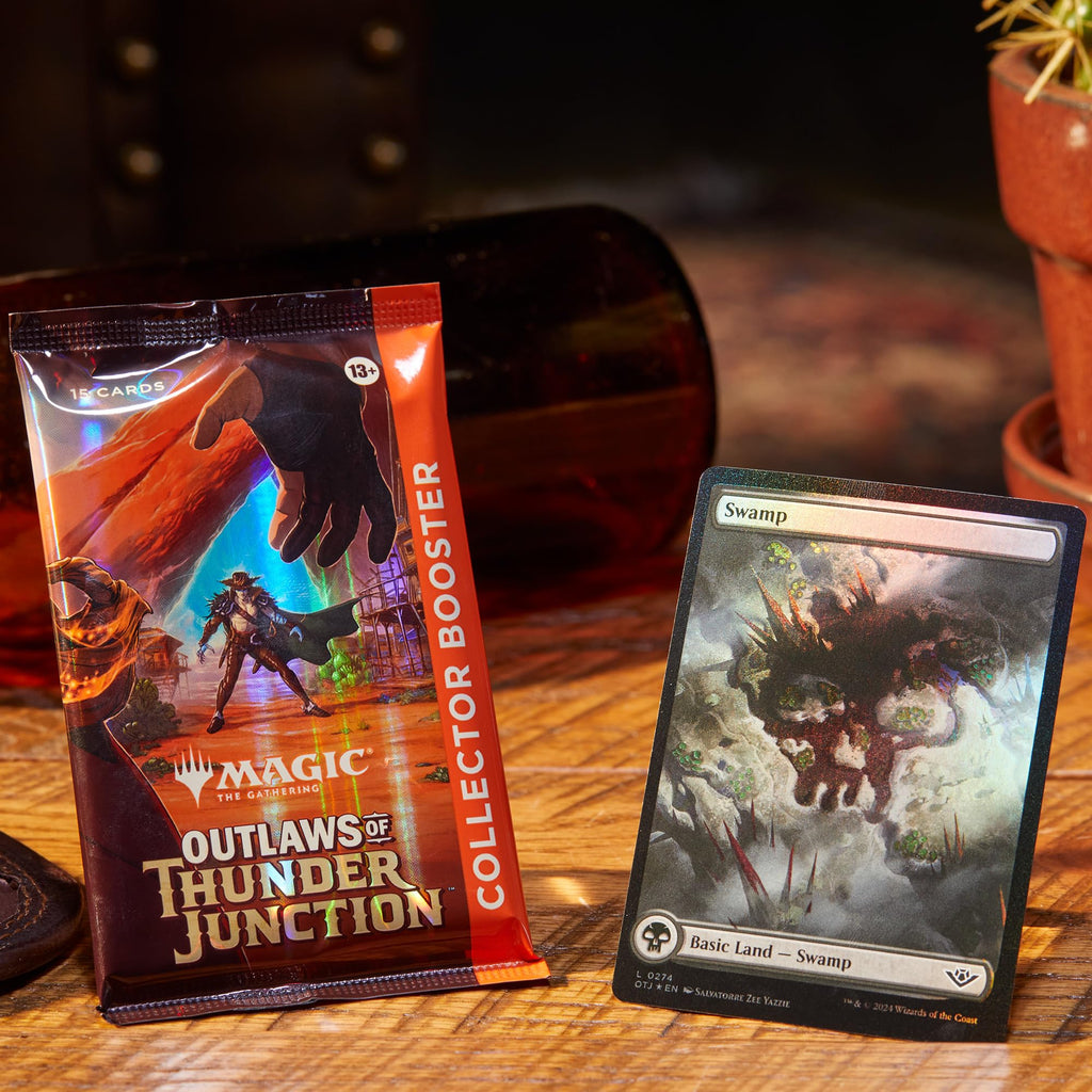 Magic: The Gathering Outlaws of Thunder Junction Collector Booster Box - 12 Packs (180 Magic Cards) - 2