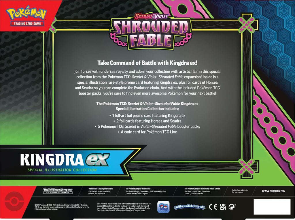 Pokémon TCG: Scarlet & Violet - Shrouded Fable Kingdra ex/Greninja ex Special Illustration Collection - 3