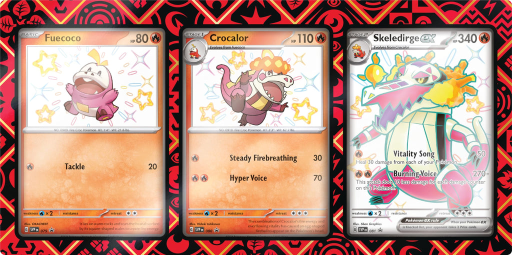Pokemon TCG: Scarlet and Violet: PALDEAN Fates: Pokemon EX Premium Collection - Shiny Fuecoco - 4