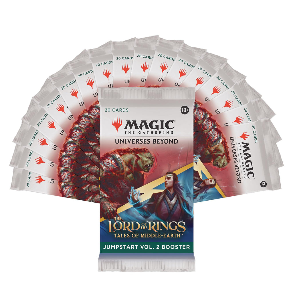 Magic: The Gathering The Lord of The Rings: Tales of Middle-Earth Jumpstart Vol. 2 Booster Box - 18 Packs (2-Player Fantasy Card Game) - 7