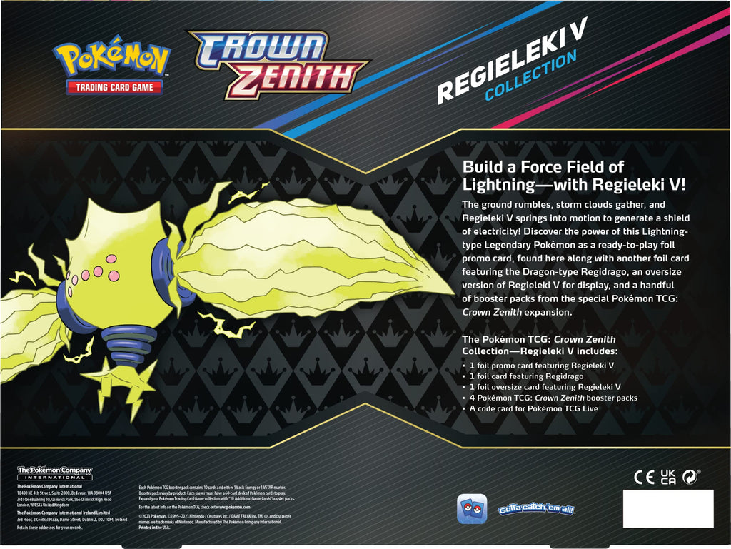 Pokémon Regieleki V Crown Zenith Collection - 6