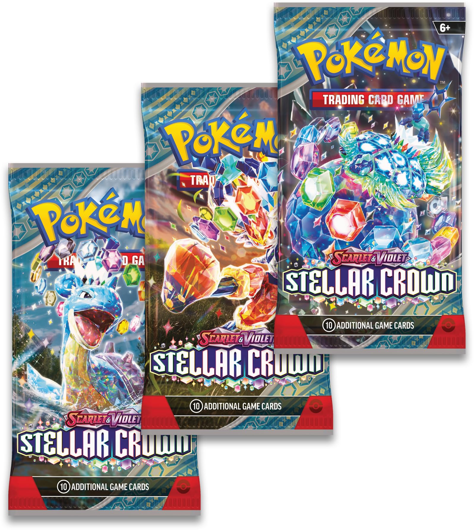Pokémon TCG: Scarlet & Violet—Stellar Crown 3-Pack Blister - Latias (3 Booster Packs & Foil Promo Card) - 2