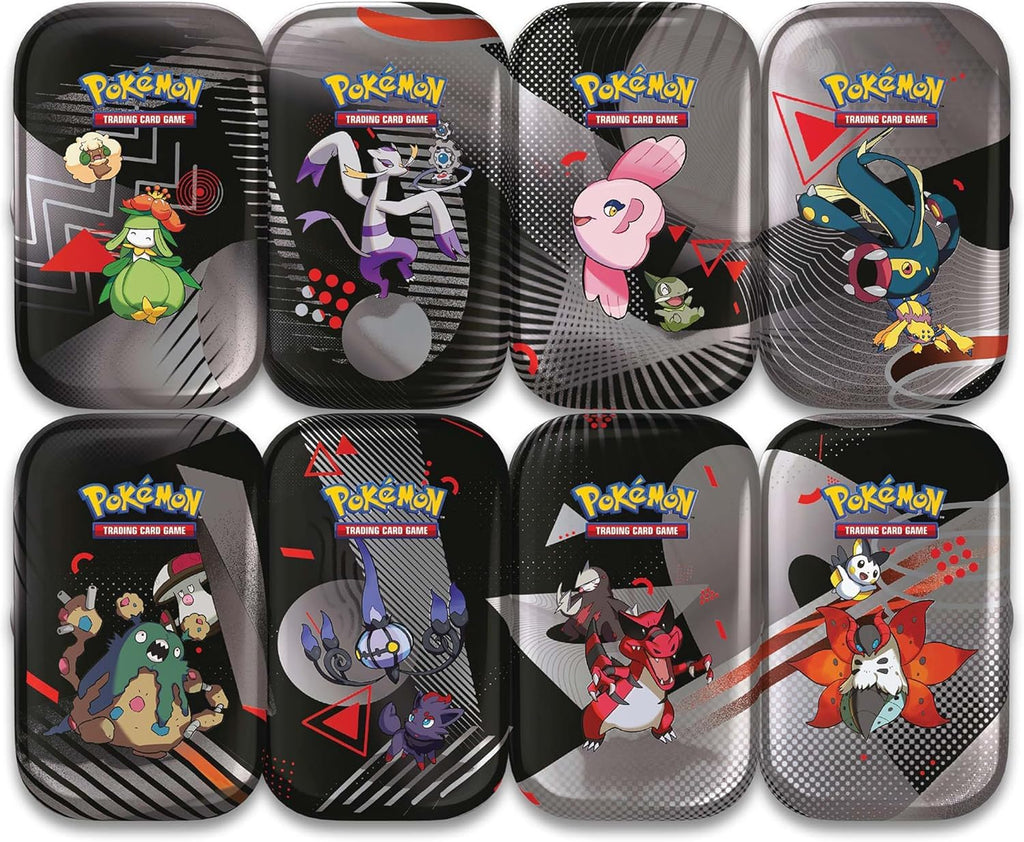 Pokemon TCG: Unova Mini Tin - Assorted Displays EN, Mini Tin, Collectible Cards, Pack of 1 - 9