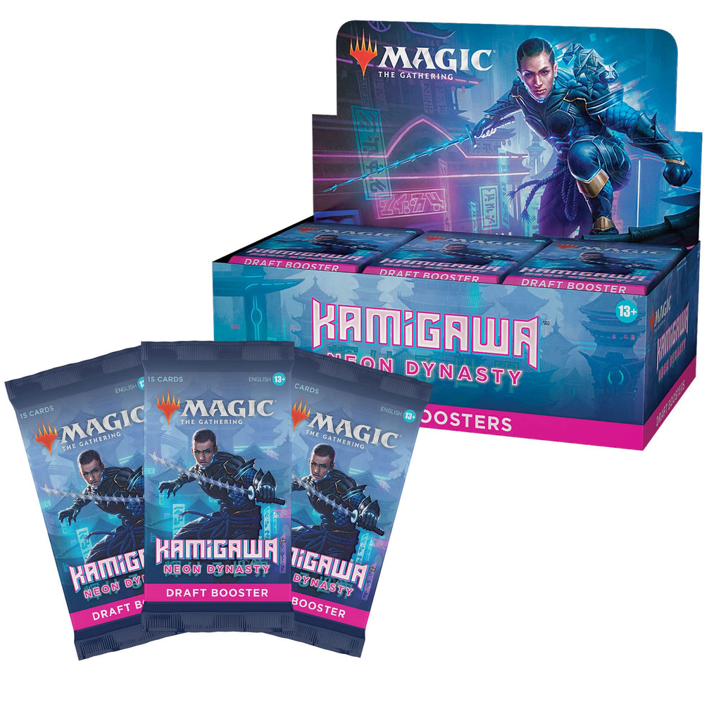 Magic: The Gathering Kamigawa: Neon Dynasty Draft Booster Box | 36 Packs (540 Magic Cards) - 3