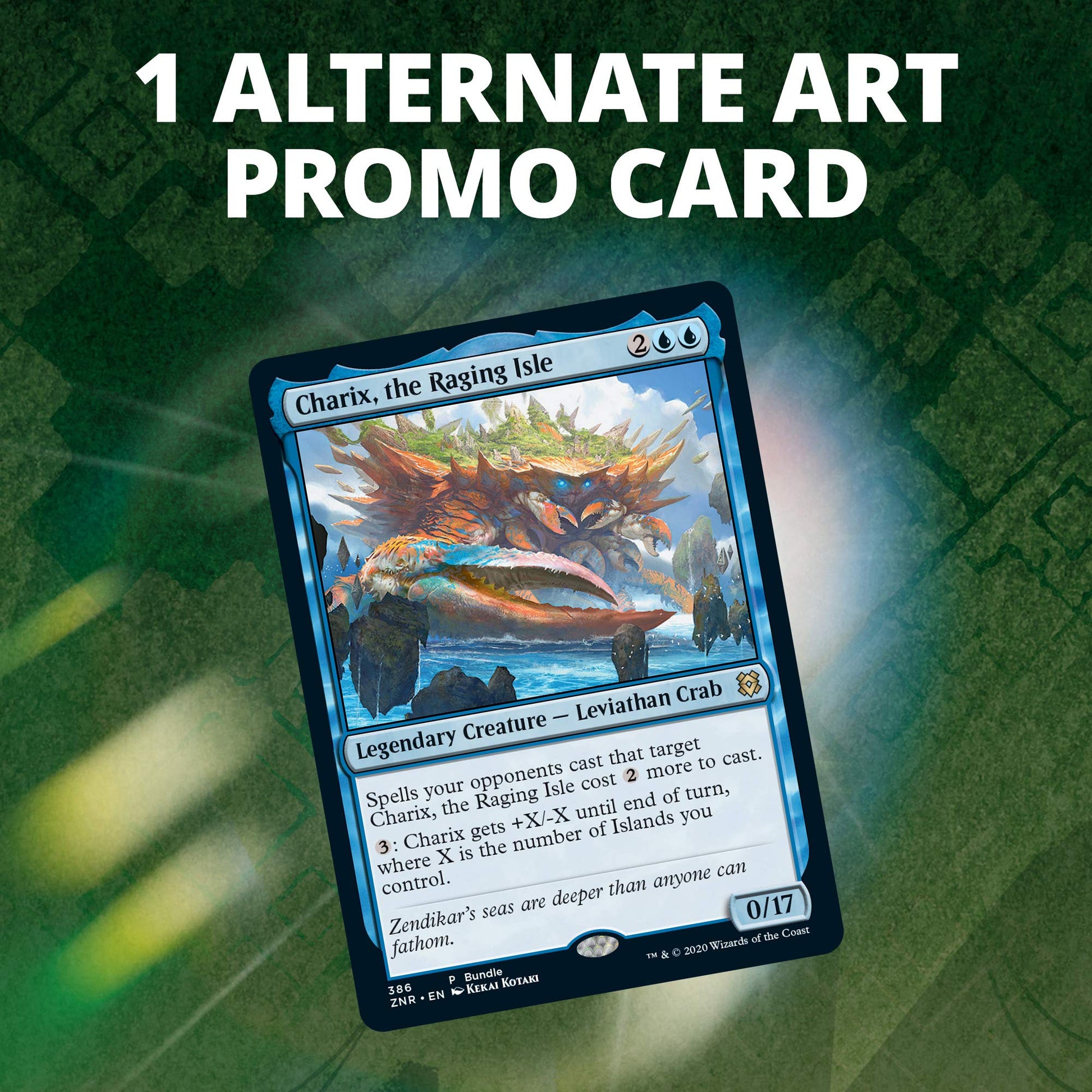 Magic: The Gathering Zendikar Rising Gift Bundle | 10 Draft Booster Packs | 1 Collector Booster | Accessories - 4