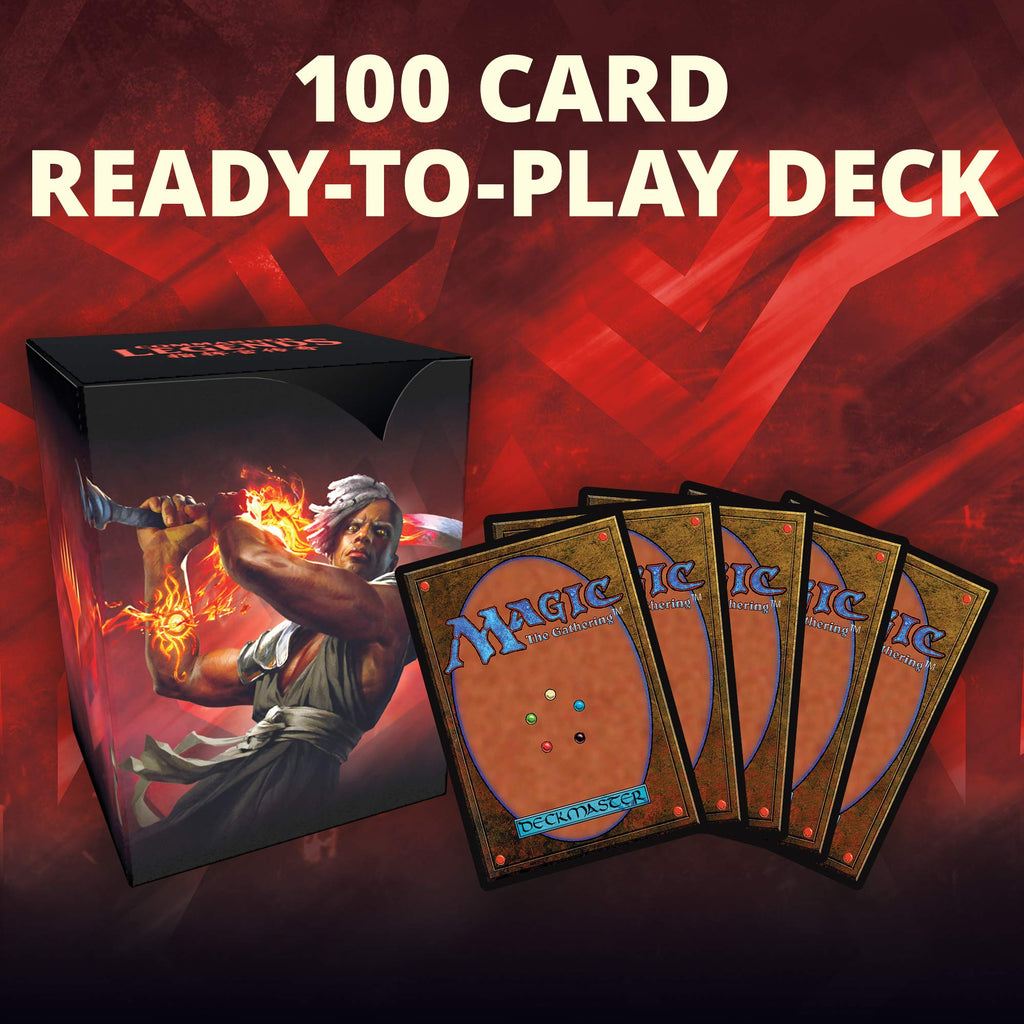 Magic: The Gathering Commander Legends – Arm for Battle | 100 Card Ready-to-Play Deck | 1 Foil Commander | Red-White, C78590000 - 7