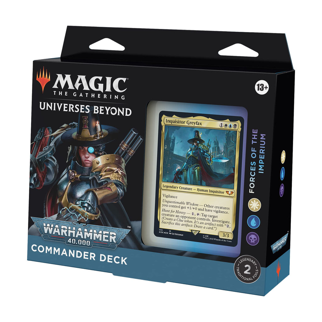 Magic: The Gathering Universes Beyond: Warhammer 40,000 Commander Deck – Forces of the Imperium - 6