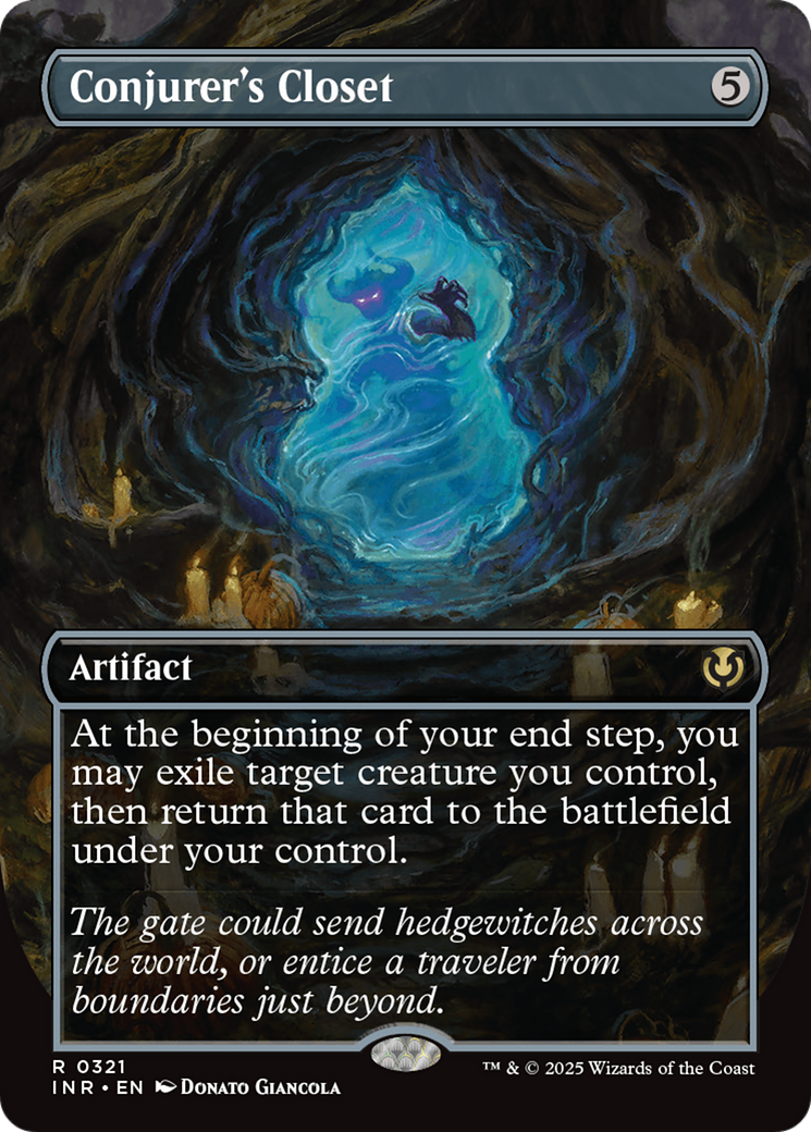 FOIL Conjurer's Closet (INR-321) - Innistrad Remastered - Magic The Gathering - Single Cards