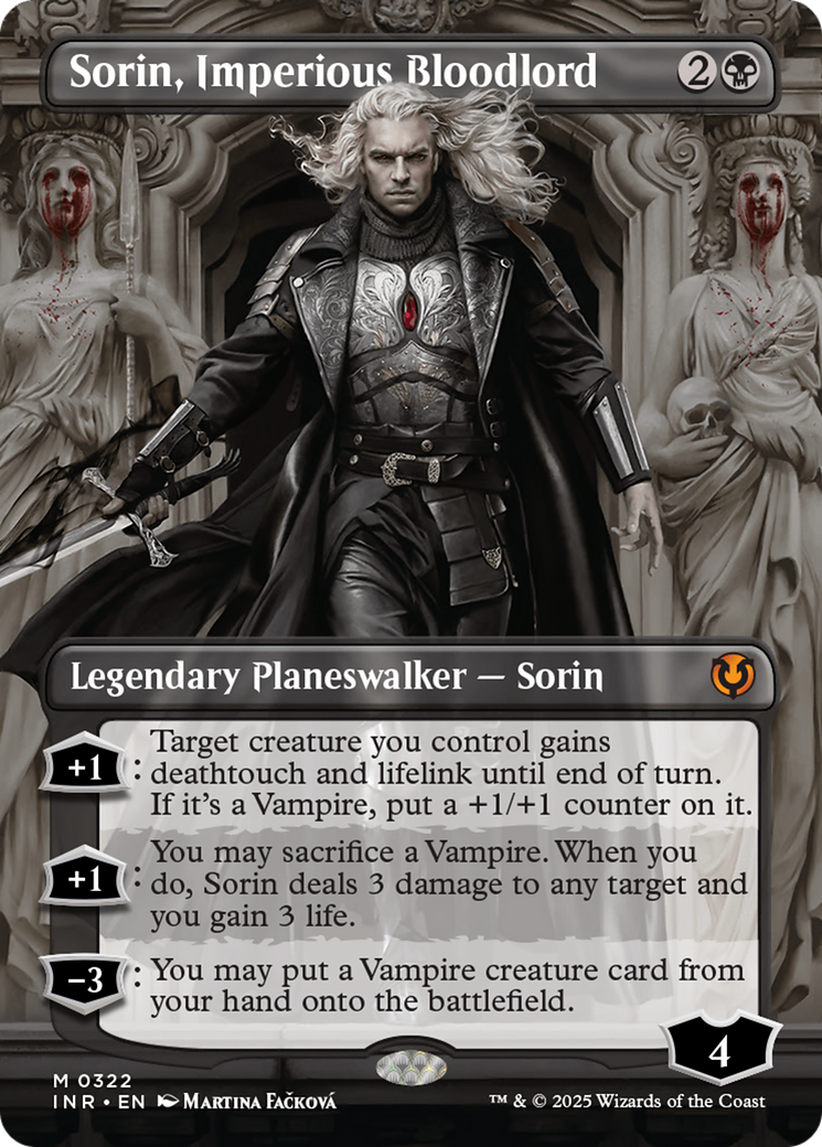 Sorin, Imperious Bloodlord (INR-322) - Innistrad Remastered - Magic The Gathering - Single Cards