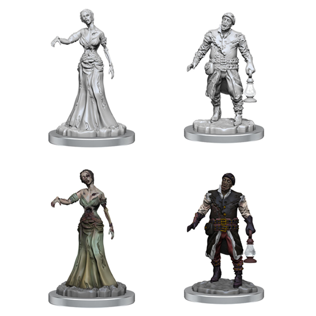 Wizkids Deep Cuts Zombies - Miniatures - 6