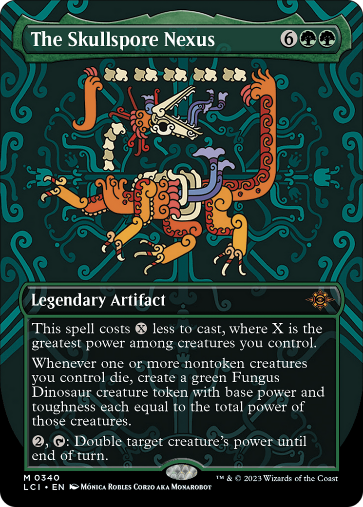 The Skullspore Nexus (Borderless) (LCI-340) - The Lost Caverns of Ixalan - Magic The Gathering - Single Cards