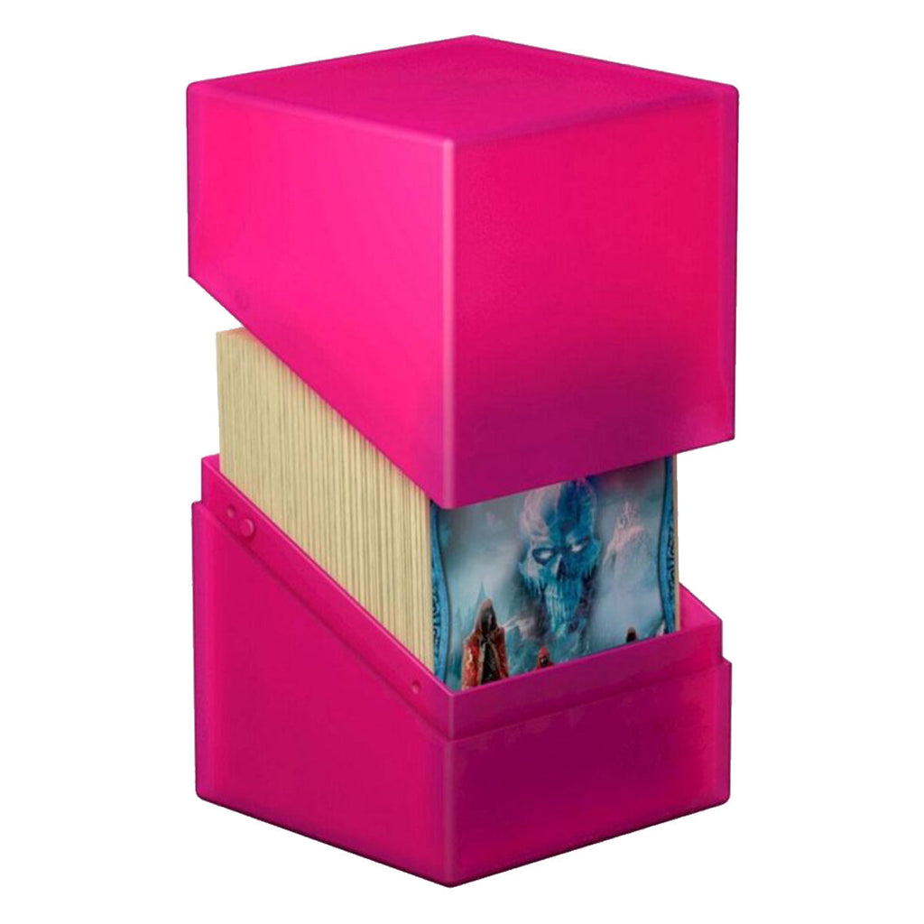 Ultimate Guard Boulder Deck Case 100+ Standard Size Rhodonite Deck Box - Deck Boxes - 2