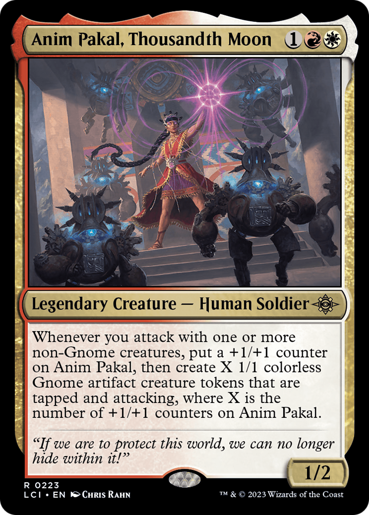 Anim Pakal, Thousandth Moon (LCI-223) - The Lost Caverns of Ixalan - Magic The Gathering - Single Cards