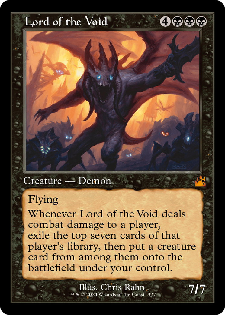 FOIL Lord of the Void (Retro Frame) (RVR-327) - Ravnica Remastered - Magic The Gathering - Single Cards