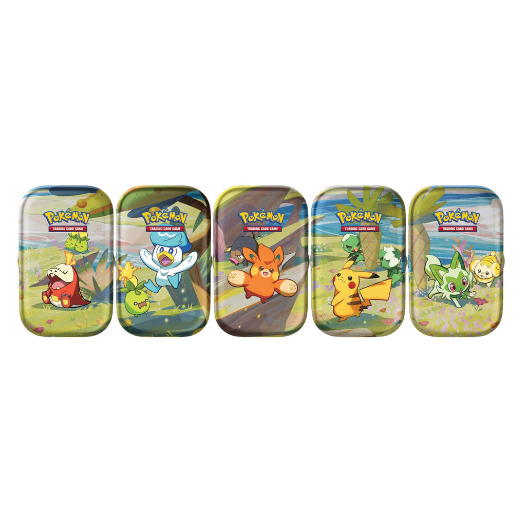 Paldea Friends Mini Tins (Set of 5) POKEMON TCG - Trading Card Games