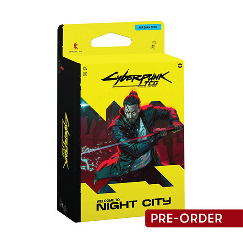 Cyberpunk TCG Welcome to Night City Embracing Power Starter Deck - Trading Card Games