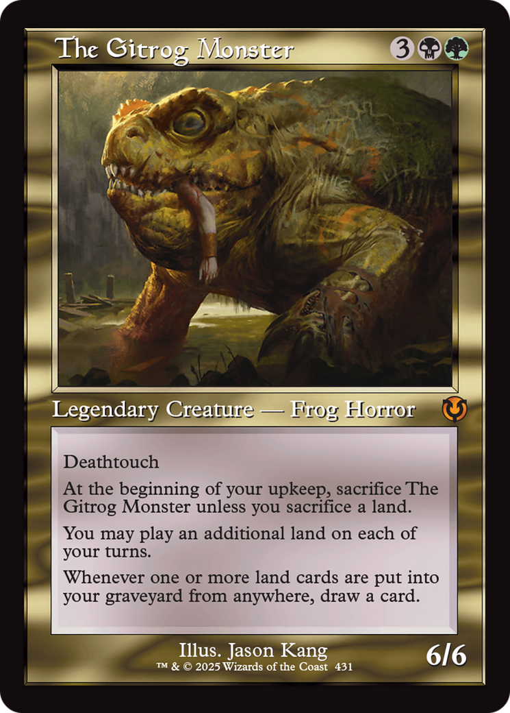 FOIL The Gitrog Monster (INR-431) - Innistrad Remastered - Magic The Gathering - Single Cards