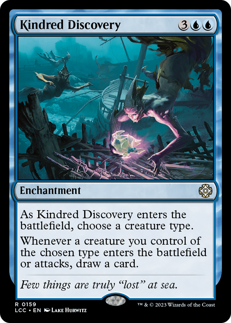 Kindred Discovery (LCC-159) - The Lost Caverns of Ixalan Commander - Magic The Gathering - Single Cards