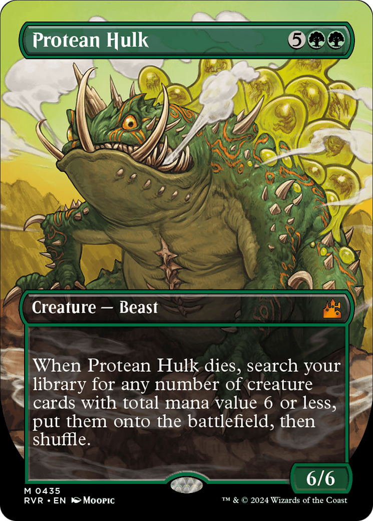 Protean Hulk (Anime Borderless) (RVR-435) - Ravnica Remastered - Magic The Gathering - Single Cards