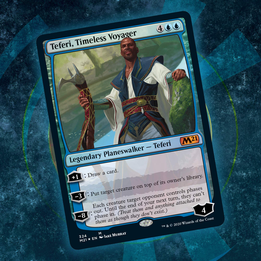Magic: The Gathering Teferi Timeless Voyager Planeswalker Deck | Core Set 2021 (M21) | 60 Card Starter Deck - 6