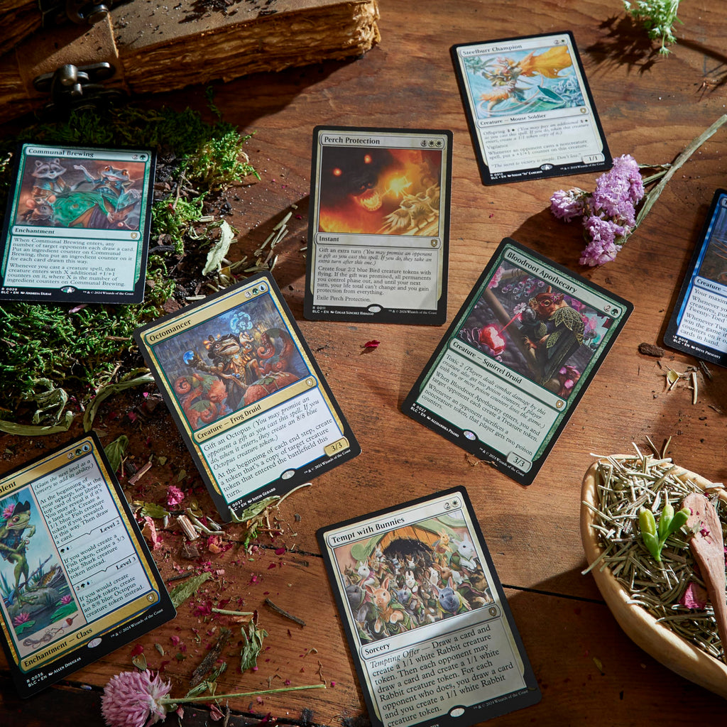 Magic: The Gathering Bloomburrow Commander Deck - Peace Offering (100-Card Deck, 2-Card Collector Booster Sample Pack + Accessories) - 3