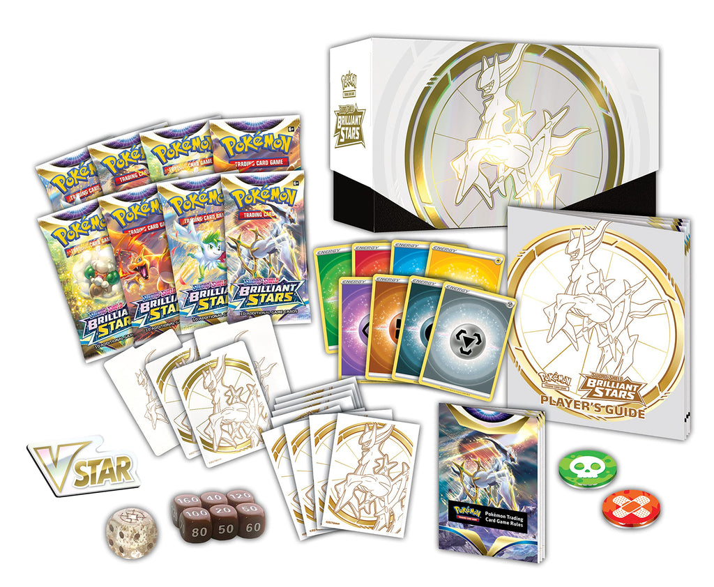 Pokemon TCG: Sword & Shield Brilliant Stars Elite Trainer Box - 5