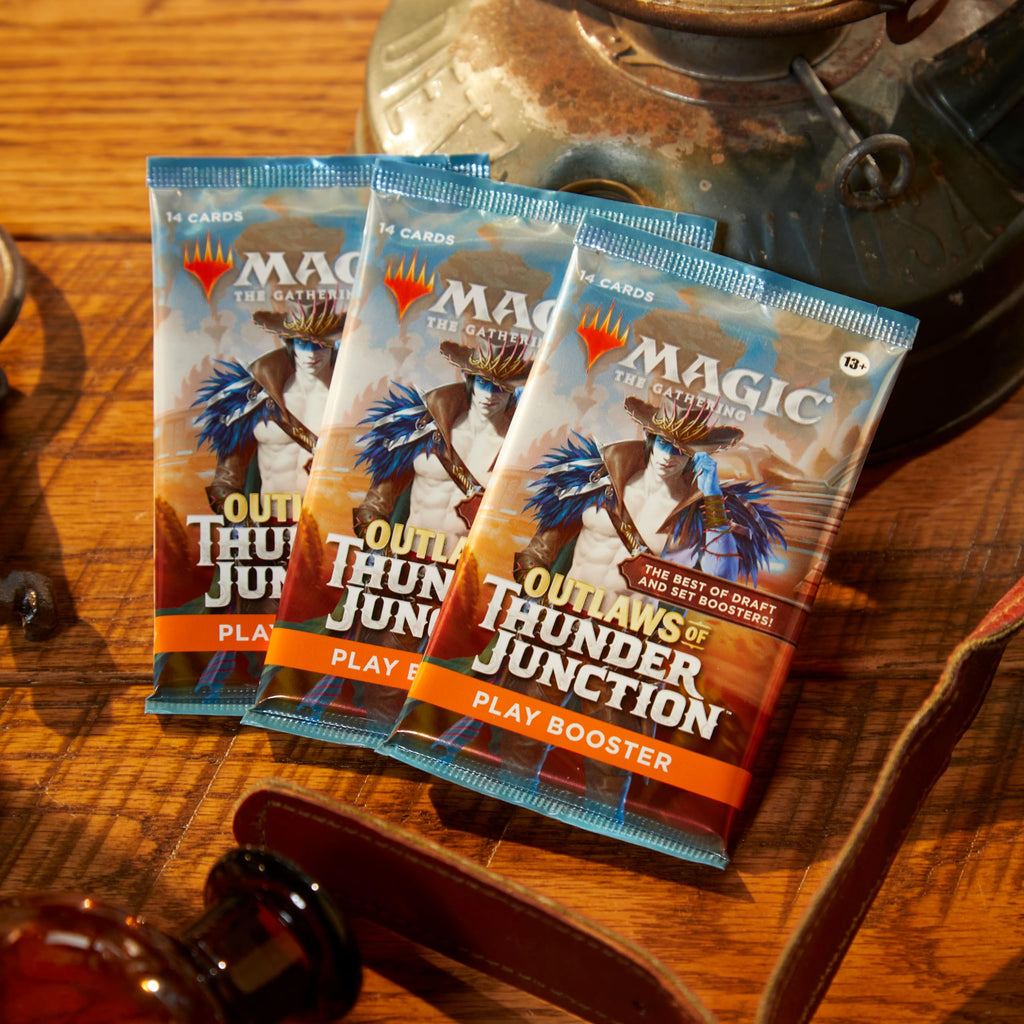 Magic: The Gathering Outlaws of Thunder Junction Play Booster Box - 36 Packs (504 Magic Cards) - 6