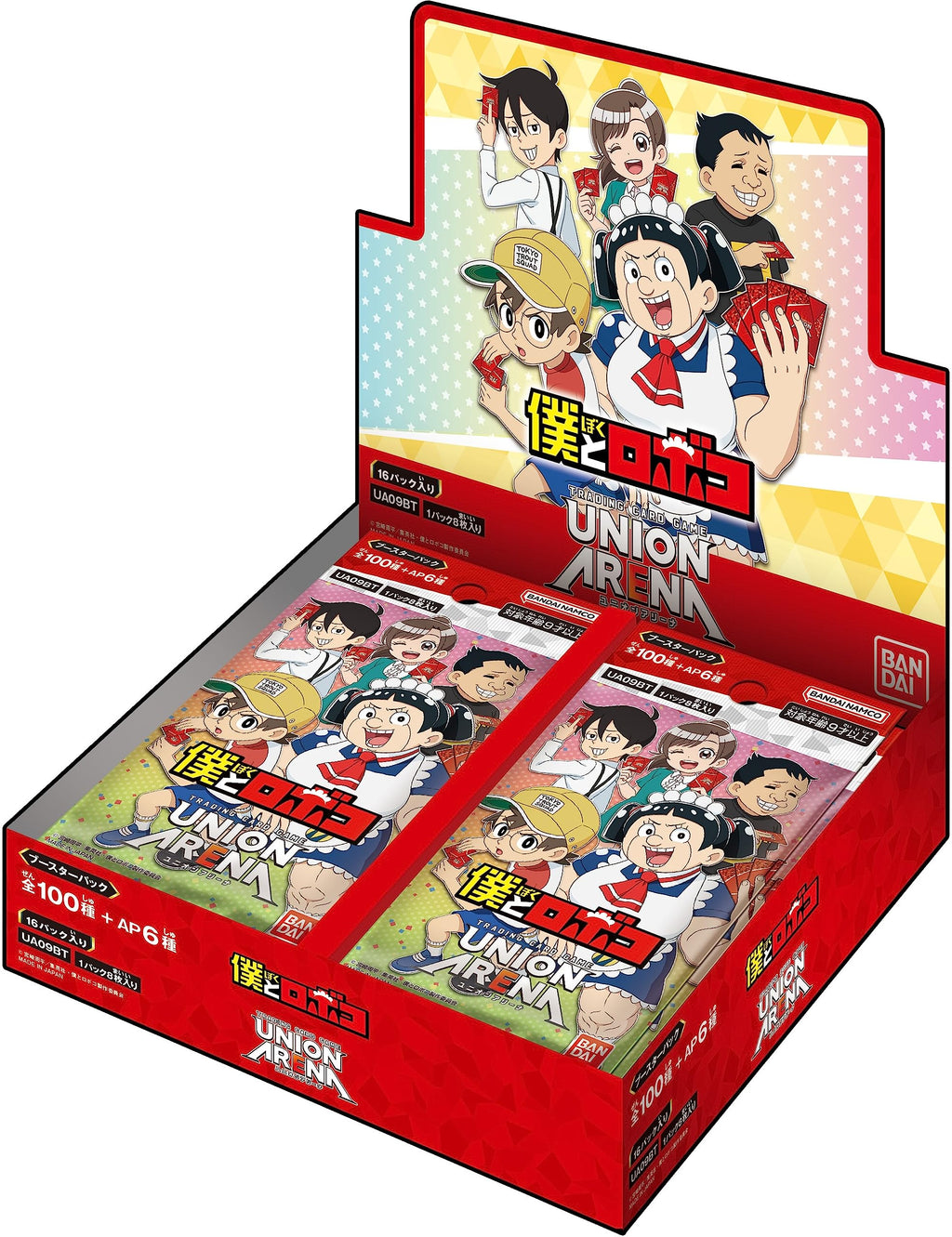 Bandai UA 09BT Union Arena Booster Pack, Box of 16