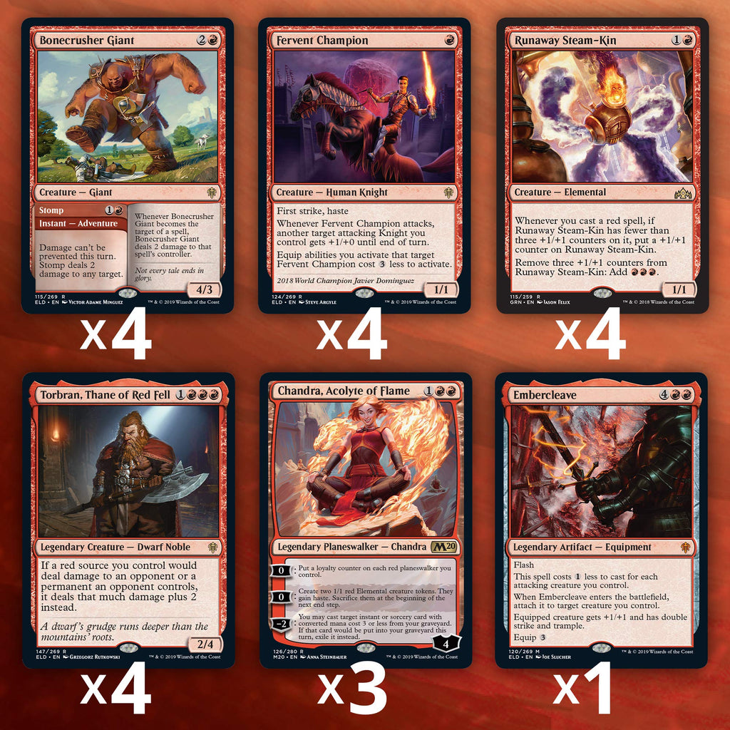 Cavalcade Charge Deck | Magic: The Gathering Challenger Deck 2020 | Tournament-Ready | 75 Cards + Tokens - 5